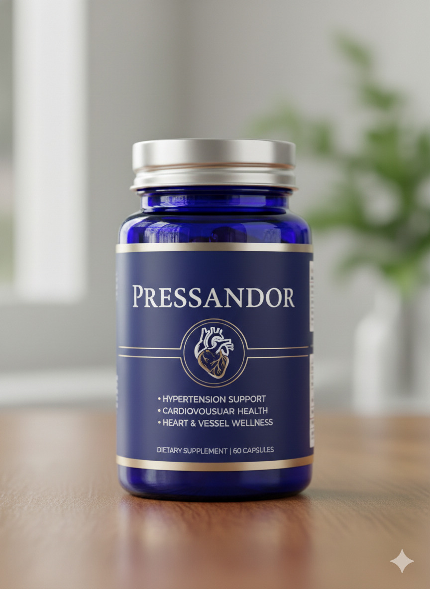 Pressandor dietary supplement capsule pack